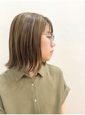 【Noci】20代30代40代に人気!!切りっぱなしボブメッシュ
