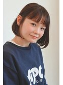大人かわいいボブ