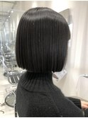 ぶつ切りボブ