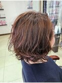 ミディアムパーマ