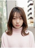 10代20代30代◎くびれヘア シースルーバング レイヤーカット