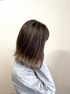ヘアハウス ルアナ(Hair House Luana by NYNY) 赤味消しハイライト☆