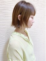 モリオ フロム ロンドン サッポロファクトリー店(morio FROM LONDON)&nbsp;【morio札幌】2022春夏　札幌ボブ　大人かわいい外ハネボブ