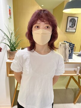 バッタ(Batta) [KENTA]マッシュウルフ×ピンクベージュ×秋冬先がけ♪