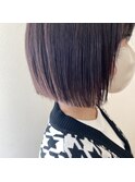 切りっぱなしボブ