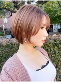 大人ガーリー×前髪/顔周り髪質改善ショート[立川]