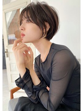 アンド ストーリーズ(&STORIES) ショートボブ髪型30代40代50代前髪あり前髪なし面長丸顔【倉田】