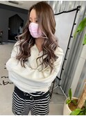 【梅田】エクステハイライトハイライトカラーエクステ