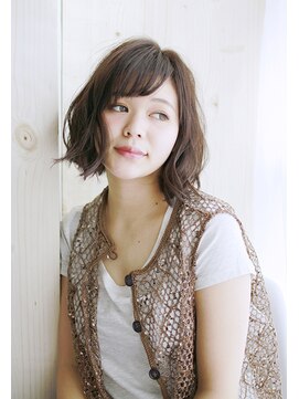 シュシュット(chouchoute) 髪質改善前髪インナーグレージュピンクベージュマチルダボブ/086