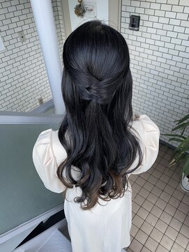 フェリーチェ(Felice) ハーフアップ お呼ばれヘア パーティヘア