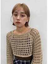 レベッカ(REBECCＡ by CURACION)&nbsp;【REBECCA STYLE】bob style ×milk tea beige color