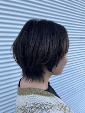 ポルム パプリカ(polum paprika) ナチュラルショートエアリー顔回り小顔カット大人可愛い20代30代