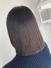 【癖やうねり、湿気のお悩みを解決◎】似合わせカット＋全体縮毛矯正  ￥16900