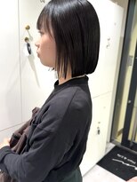 オーシャン(Ocean)&nbsp;［Ocean Hair&Life 水田］☆黒髪☆ぱっつん前髪/タッセルボブ
