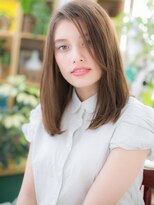 カバーヘア ブリス 川口(COVER HAIR bliss)&nbsp;インナーカラーアシンメトリー小顔セミディc5川口20代30代40代