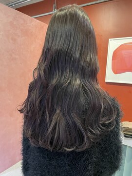 ローレン(LOREN) 透明感髪質改善ベージュダブルカラーミルクティーグレージュ