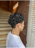 《メンズ》強めスパイラルパーマ