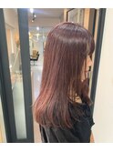 レイヤーカットラベンダーカラー