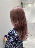 Wカラーで作るハイトーンピンク