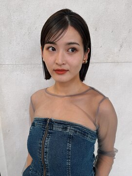 トリコ ショップアンドヘアサロン(tricot shop hair salon) 小顔ボブ／大人ボブ／簡単スタイリング