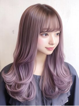 アルトリスト(Altruist Aging×HAIR&SPA) ★ダークアッシュ大人ガーリーボブ着物ミディアムレイヤーカット