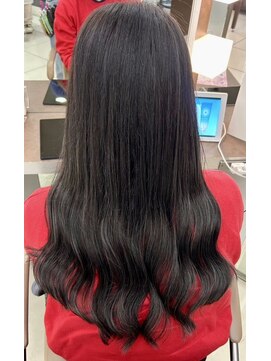 スタイル 横浜(STYLE) エクステンション/黒髪ロング長さだし/ロングエクステ/