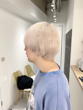 メンズペレ 渋谷(MEN'S PELE) ニュアンスパーマ/韓国マッシュ/スパイキーショート/渋谷