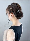 おくれ毛美髪前髪カットミディアムロング_ba501041