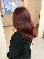 エトレ(etore)&nbsp;春夏オススメ☆/外ハネセミロング/レッドブラウン