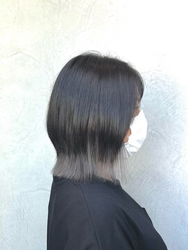 ランプヘアーデザイン(LAMP HAIR DESIGN) 【LAMP HAIR DESIGN 堀田】ウルフレイヤー/インナーカラーグレー