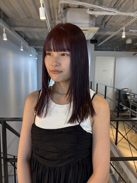 ヌープヘアーアイス(NUUP.hair ici) 20代30代40代ベージュ暖色系カラー大人美人透明感小顔