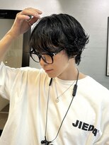 ニール 名古屋 伏見 丸の内(NEELU)&nbsp;[Neelu_take]メンズミディアムナチュラル無造作パーマ