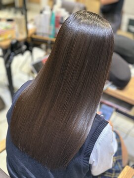 オリジンズヘアーセカンド 守谷店(Origins hair 2nd) ダメージレスで超サラツヤ髪へ髪質改善♪髪ドラで夢の髪質へ♪