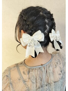 カウチ ヘアー ドレッシング(COUCH Hair Ｄressing) 編みこみツイン