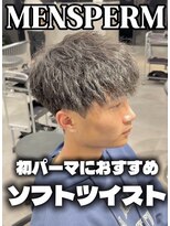 ステラ(STELLA)&nbsp;メンズパーマ/メンズカット/眉毛サロン/ツイストスパイラル