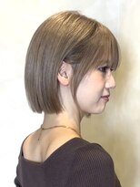 ロンドリメゾン 原宿(Lond re Maison.)&nbsp;オリーブグレー/ブリーチ/マロンベージュ/黒髪/小顔/原宿4