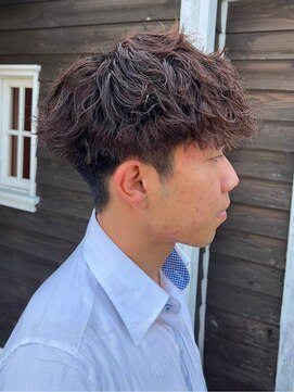 TJ天気予報 Men's 岐阜店 束感/ニュアンスパーマ/くせ毛風/メンズパーマ