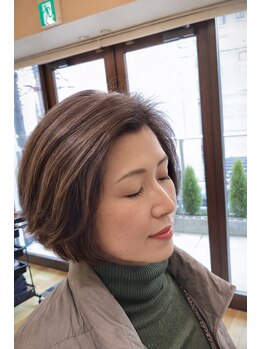 シービスケット SEABISCUITの写真/６０代から通いたい、心がほどける美容室。男性や子供、若いお客様のいない静かな空間。