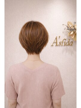 アスフィーダ(A'sfida) 「大人可愛い丸みショート」