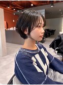 【札幌/大通り】中顔面短縮髪質改善ショートボブ