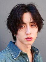 エルマーク 松山(L-MARK) センターパート/ニュアンスパーマ/フェザーパーマ/men's