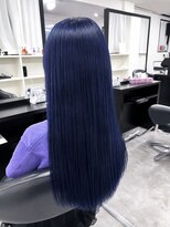 シールドヘアー 沖縄 新都心(C'LD Hair) ネイビーブルー/那覇美容室/おもろまち美容室