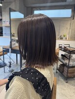 ラボヌールヘアーパルフェ 大宮西口店(La Bonheur hair parfait)&nbsp;髪質改善ストレート/ボブ/レイヤー/オリーブベージュ