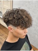 メンズ　スペインカール　フリックパーマ