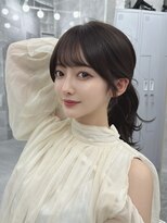 マウル トーキョー 銀座(MAEUL TOKYO) 面長解消 顔まわり 韓国レイヤー グレージュ 銀座