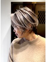 リフル 八王子(RIFULL)&nbsp;ハイライト　バレイヤージュ　脱白髪染め　レイヤー　髪質改善