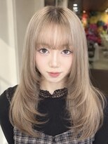 ダブル アンダーバー サロン(W_SALON)&nbsp;エンドカラー　ブリーチ