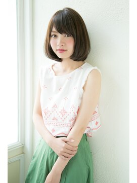 アンアミ オモテサンドウ(Un ami omotesando) 【Ｕｎａｍｉ】スポンテニアスボブ☆フリンジバング島田