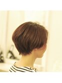 大人可愛い×前下がり×アッシュ30代40代50代恵比寿ショート