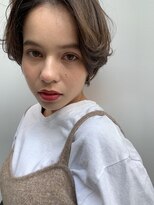 シー バイ ロンド 新宿(Sea by Lond)&nbsp;【福島泰】ハンサムショートに毛先パーマで簡単スタイリング